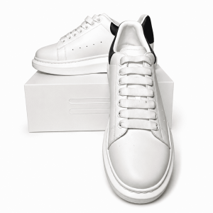 White & Black Classic Casual Sneakers