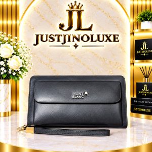 Black Flap Signature Clutch