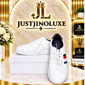 Classic Stripe Court Sneakers