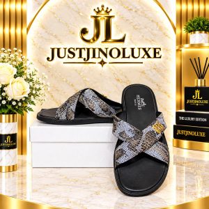 Snakeskin Cross Slides
